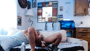 fuck machine showing my boyfriend how my step brother fucked me