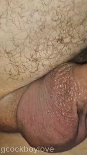 Sissy Twink Swallows Sperm with Her Beautiful Butt From Her Stepfather Without Condoms.