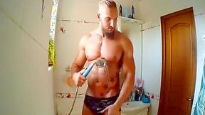 muscle stud showering
