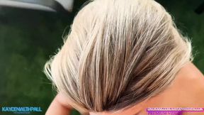 Hot blondie beauty fucked in public by big cock