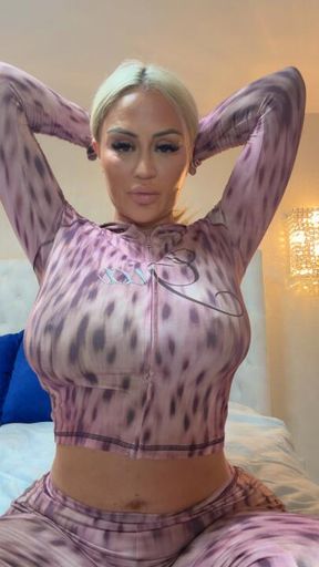 Tracksuit Titty Tease