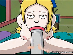 Teen and milf blowjob hentai