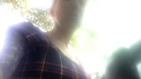 cercando di fottermi, in macchina...