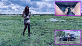 Vika's party is very dirty stuck in the mud_4K _full video 23 min