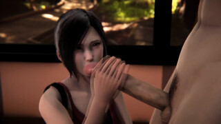 Resident Evil - Ada Wong blowjob and sex - 3D Pornv