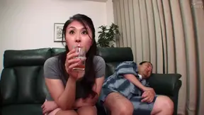 StepMom gives stepson a big mature orgasm in his room