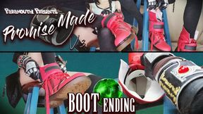 "Promise Made" AnyaT Tifa Cosplay Vore Video (Boot Ending)