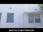 Hardcore brunette babe Nikki Nirvana plays with her pussy on cam