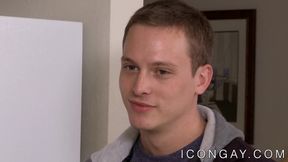 Mature gay Nick Capra rimms and prepares youngster for anal