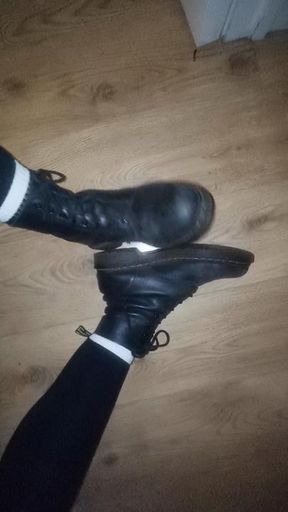 Dr Martens and sock removal