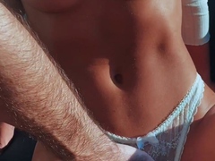 Big assed busty tit fuck and blowjob