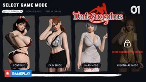 Dark Succubus Gameplay Part 1 - 5 Runs in Easy Story Mode