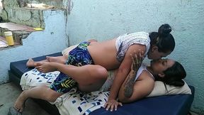 Hot and hot woman gives a wild public oral