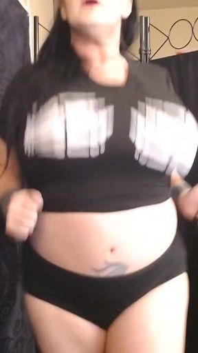 Bouncing Boobs Jogging Treadmill