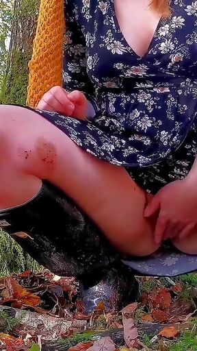 Flashing and Pissing in the Forest - Shannon Heels