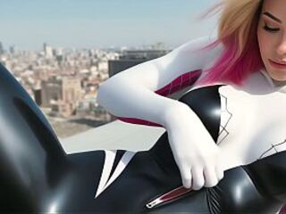 Gwen Stacy - Spider Bitch (AI-Generated)