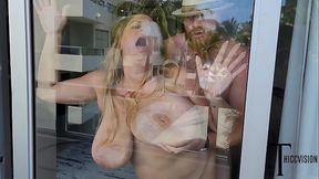 BIG TITTY BLONDE GETTING SLUTTED OUT BY BWC