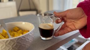 le cafe du matin c’est important, surtout le dimanche :)