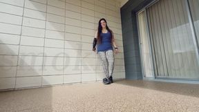 Dirty Outdoor Feet Teasing Attention Grabbing Speak