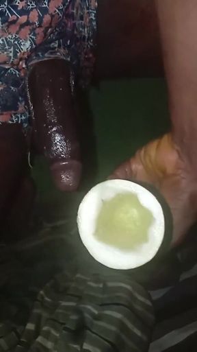 James Brown Loves to Fuck His Cucumber Sex Toys