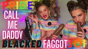 PRIDE Blacked F*ggot Gay Humiliation JOI BBC Worship
