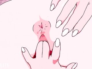 Hentai Zero two masturbando a buceta solo
