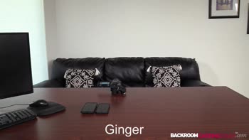 Ginger Teen (18+) Shines in Fake Casting, Takes It All the Way