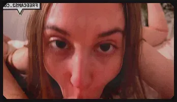 POV Blowjob: Brunette Worships Cock & Balls