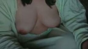 Lascivious mature woman masturbated for me on webcam