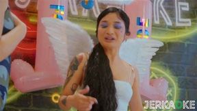 Jerkaoke Busty Babe Lauren Phillips Titty Fucks Gia Derza