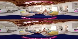 VR Bangers Big tits Latine Tease and Masturbate Porn