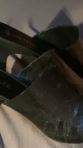 Cum on shoes compilation 10   Clip 1