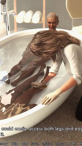 A Wife and Stepmother Awam Main Edition 19a Washing Old Gents