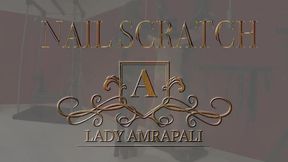 NAIL SCRATCH Total lenghts 2:34 minutes Back Nailscratch Bdsm Slave LADY AMRAPALI  Herrin Mistress Domina Femdom