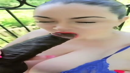 fat tits wife sucking bbc