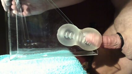 Huge load daddy fleshlight