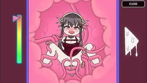Yor Forger Ensnared by Eldritch Tentacles in Sultry Hentai Dreamscape