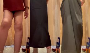 Discover the Hidden Surprises in the Fitting Room: A Solo Adventure!