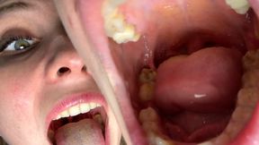 Raw Chew Bite Swallow Tease POV