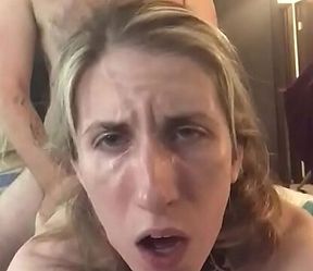 Stella Gets Collared and Mark Blows His Load in 5!