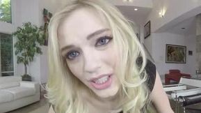 Teasing Blonde Looking For A Hard Cock - Alex Grey