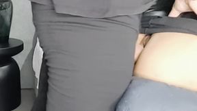 My Stepdad Pulls Down My Pants to Fuck Me While You're Away