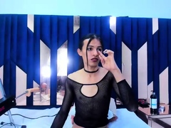 Amateur Webcam Teen Flashes Masturbates