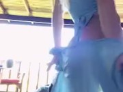 Deck Dick TEASER outdoor fuck POV  fest with Cherie DeVille