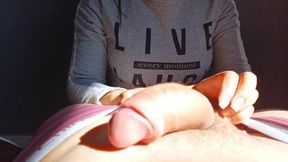 My friend's hot MILF mom gets big cock and a cream pie