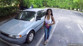 Tempting Ebony Honey Wants XXX Service For That Cash Rush
