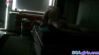 Swedish Amateur's Hot Time with Sex Machine