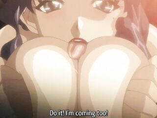 Experienced Busty Woman Gives Fellatio joy to her Lover - Hentai