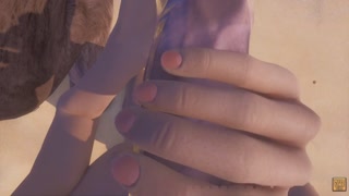 Twink Guy Fucks with two Huge Furry (POV)