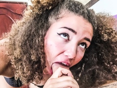 Shy Latina Teen Goes WILD In 1st Casting